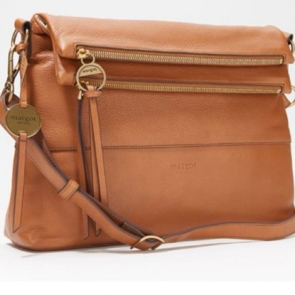 Margot new york Convertible Double
Zip LeatherHobo - Clark